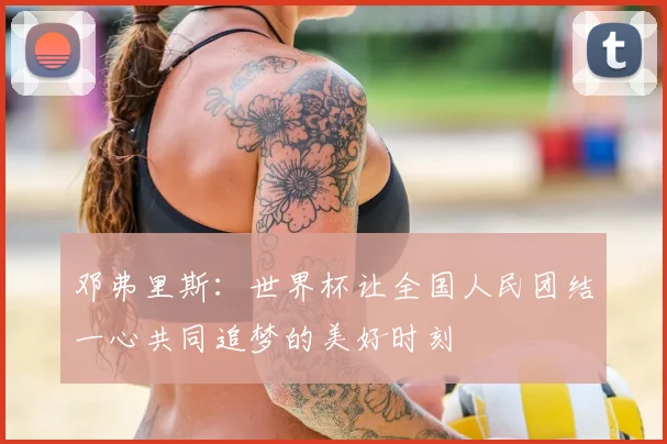 邓弗里斯:世界杯让全国人民团结一心共同追梦的美好时刻