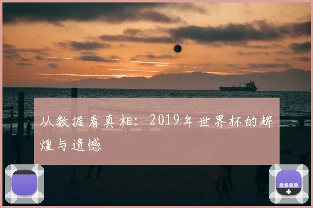从数据看真相:2019年世界杯的辉煌与遗憾